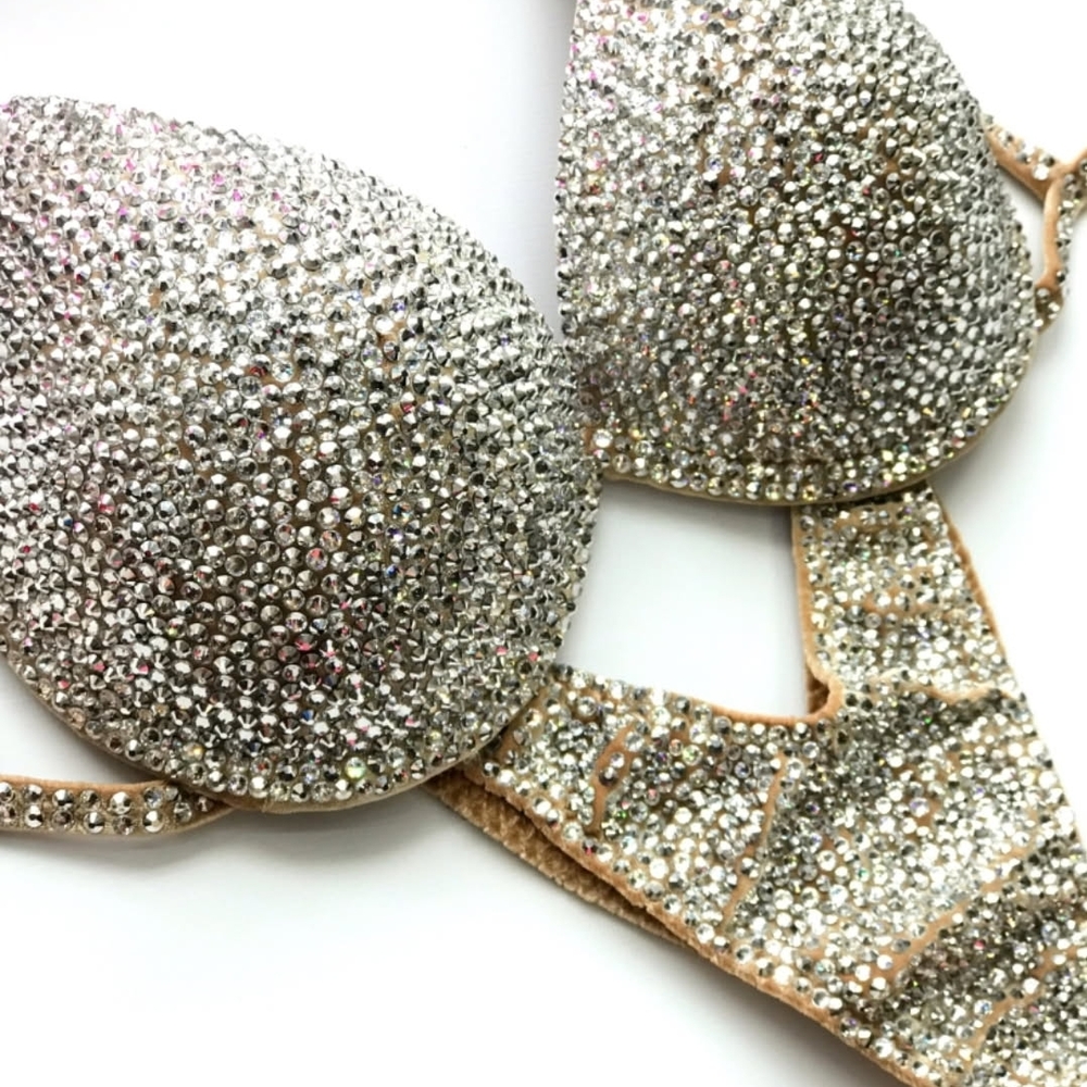 Sparkling Competition Rhinestone Bikini - Picture 2 of 4